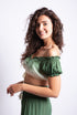 Belle off-shoulder top